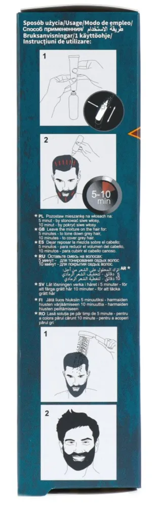 Cameleo Men Hair Color Cream 5.0 Light Brown (1 stuk) - image 2