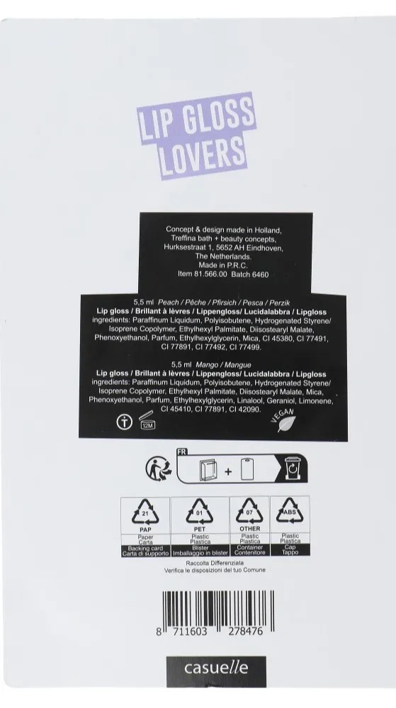 Casuelle Xoxo Lipgloss Lovers (2 stuks)