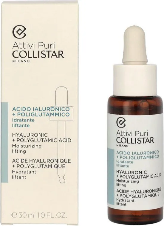 Collistar Face Serum Attivi Puri Hyaluronic + Polyglutamic (30 ml)