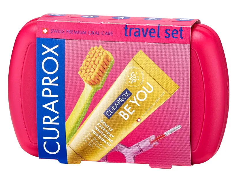 Curaprox Travel Set Magenta (1 stuk)