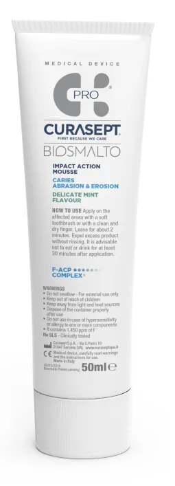 Curasept Biosmalto Pro Impact Action Mousse (50 ml)