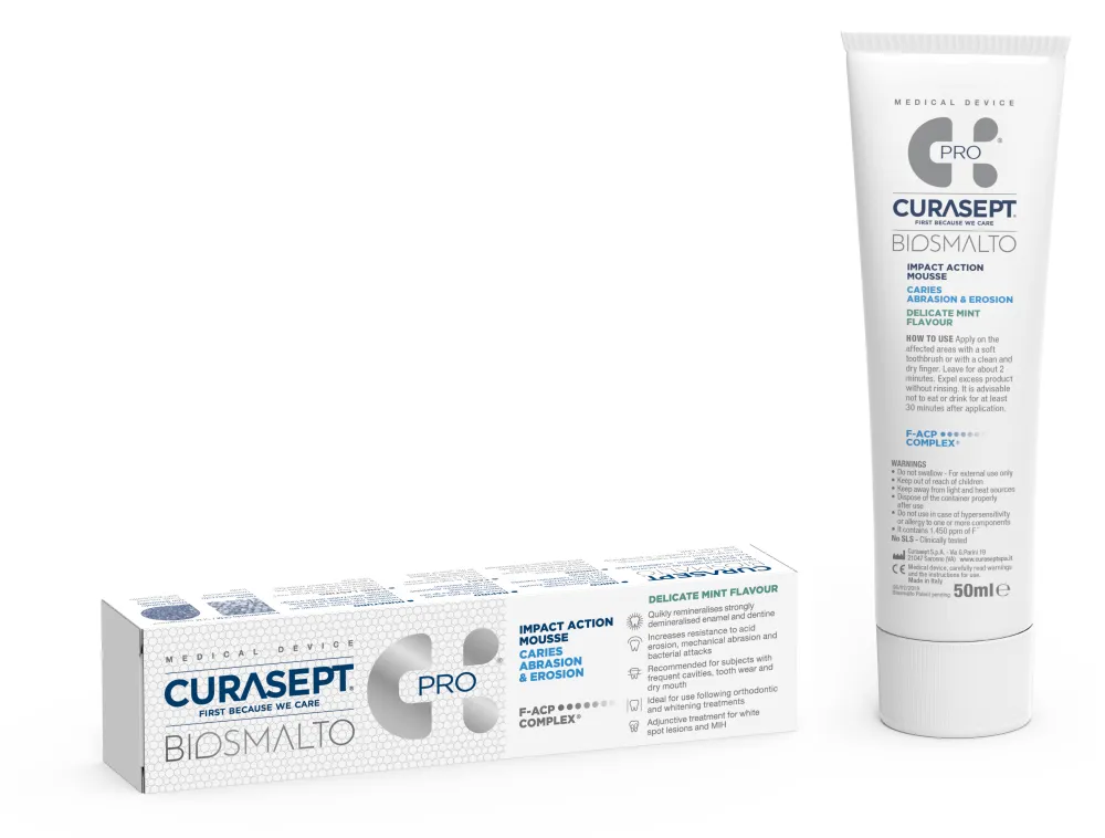 Curasept Biosmalto Pro Impact Action Mousse (50 ml) - image 2
