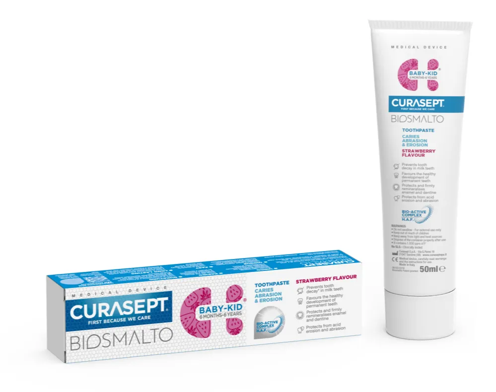 Curasept Biosmalto Baby-kid Toothpaste (75 ml) - image 2