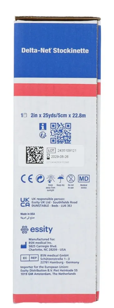 Delta-cast Delta Net Stock Verband 23mx5cm (1 stuk)