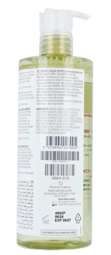 Dexeryl Wasolie (500 ml) - image 3