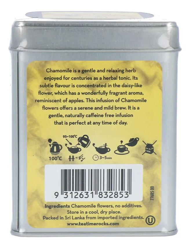 Dilmah Pure Chamomile Flowers Tea (42 gr)