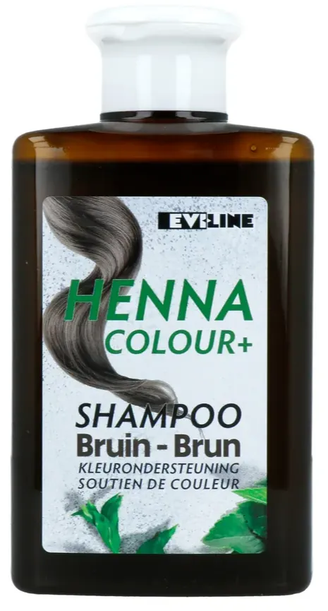 Evi Line Henna Colour+ Shampoo Bruin (300 ml)