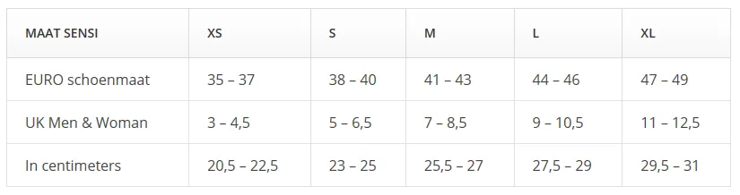 Footlogics Sensi Inlegzool M (41-43) (1 paar)