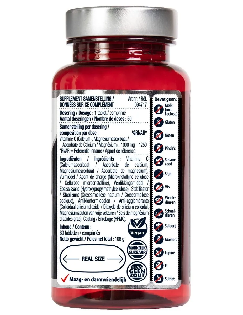 Lucovitaal Gebufferde Vitamine C 1000mg (60 tabletten)