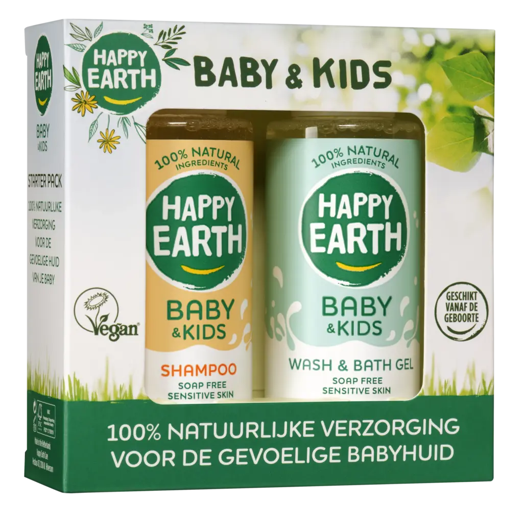 Happy Earth Baby & Kids Starter Pack (200 ml)