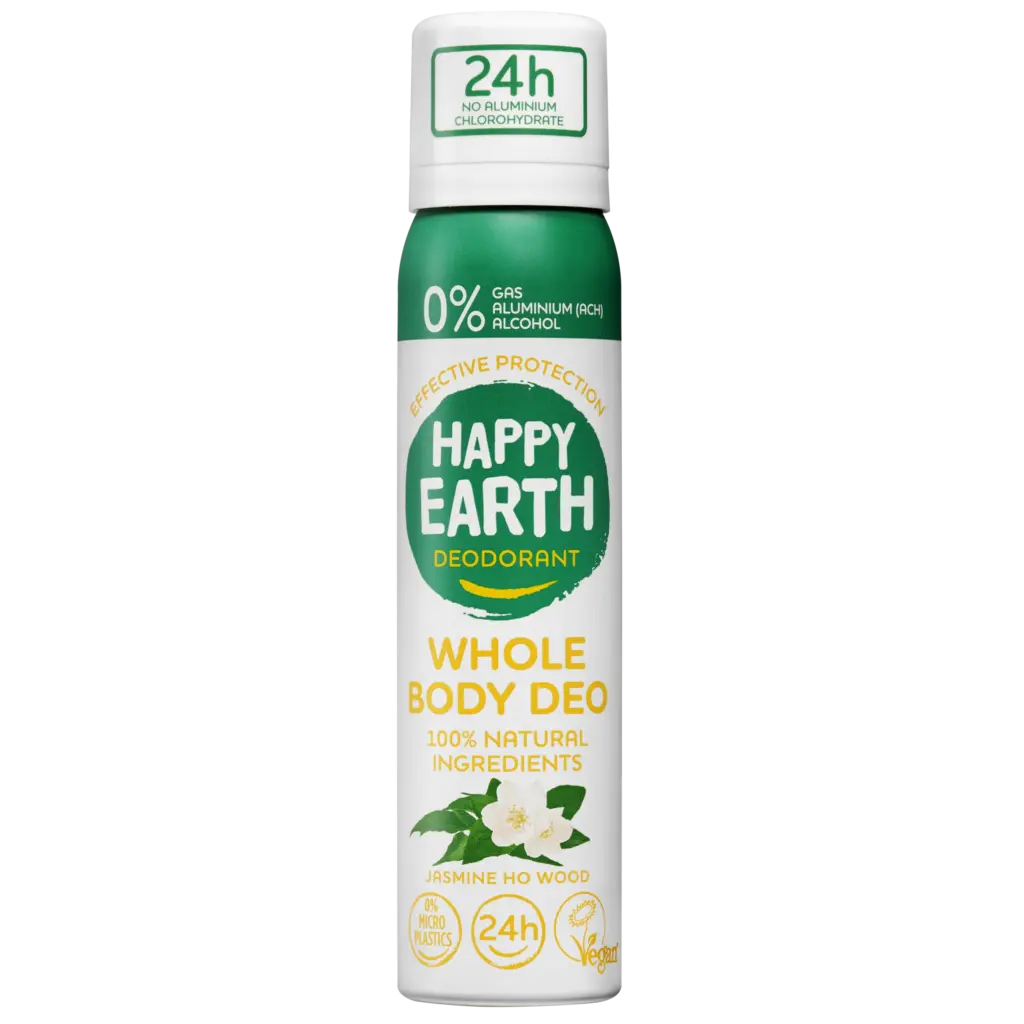 Happy Earth Whole Body Deo Spray Jasmine Ho Wood (100 ml)