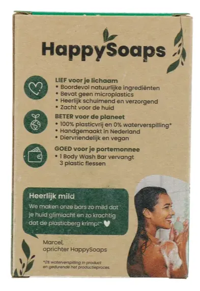 Happysoaps Aloë Vera Body Wash Mild (70 gr)