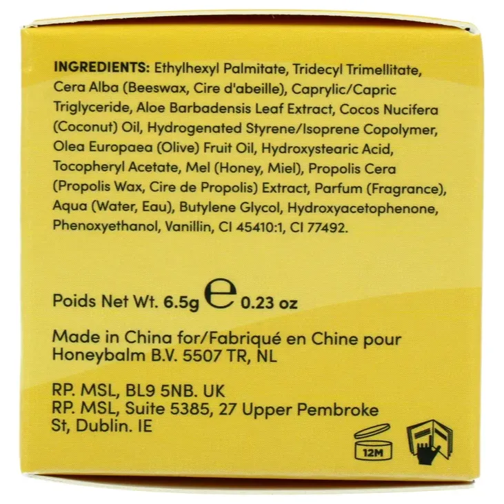 Honeybalm Honey Lip Balm 6,5gr (6,5 gr)