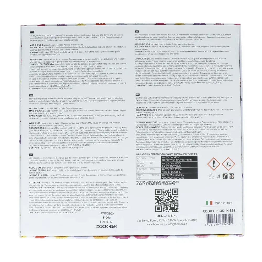 Horomia Giftset Wasparfum (500 ml)