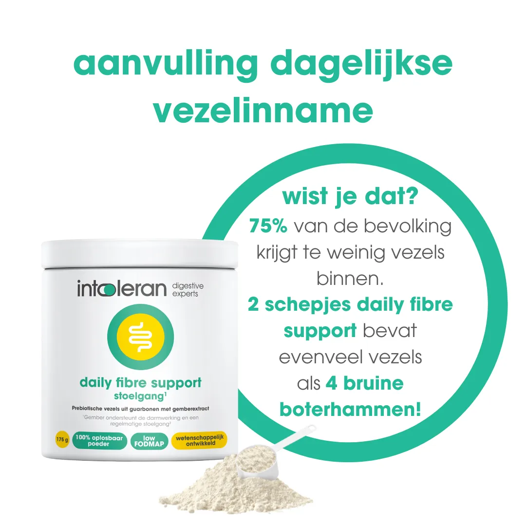 Intoleran Fibre Support Stoelgang Poeder (175 gr) - image 4