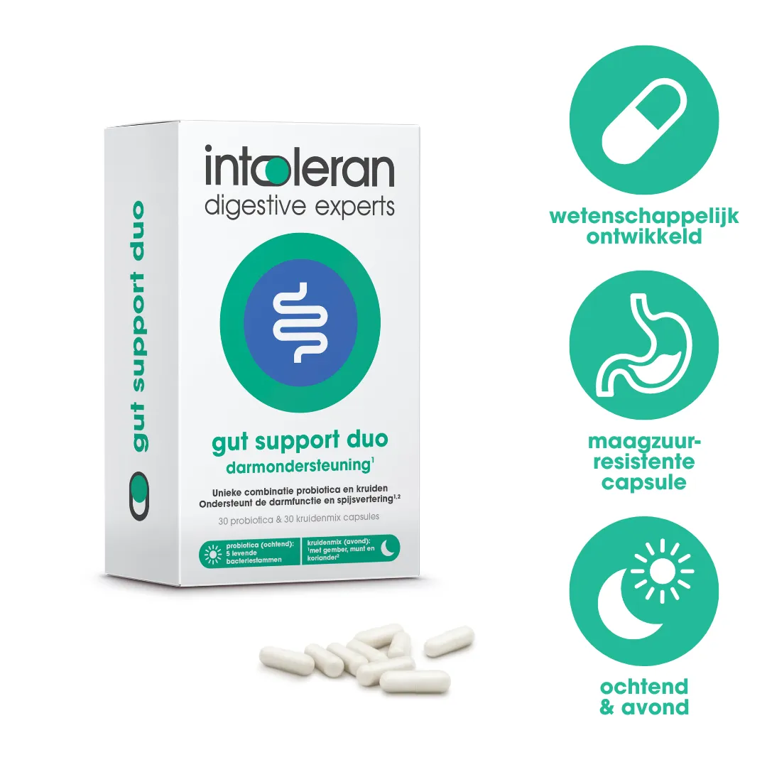 Intoleran Gut Support Duo Capsules (60 capsules)