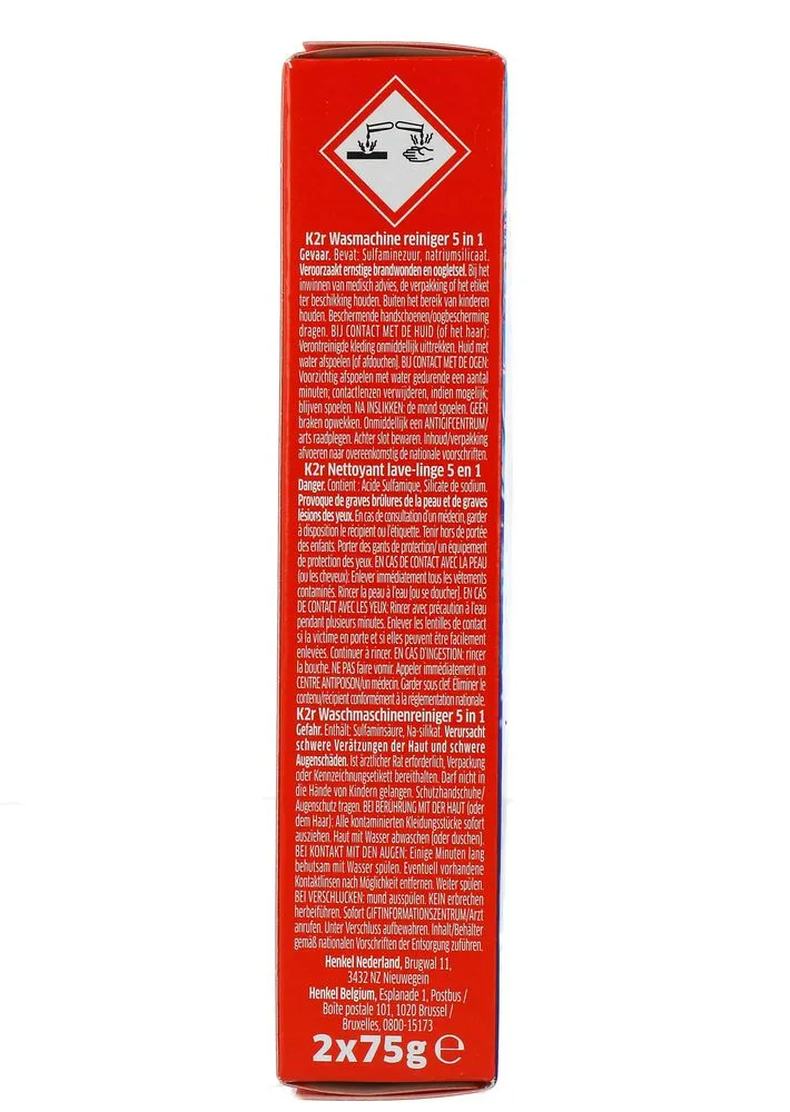 K2r Wasmachinereiniger 3-in-1 (2 stuks) - image 2
