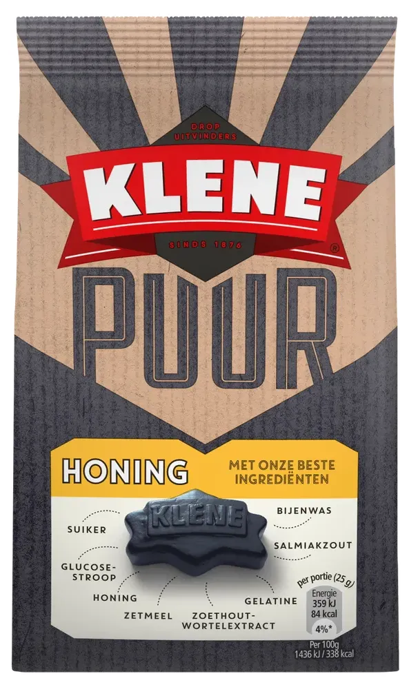 Klene Puur Honing Drop (180 gr)
