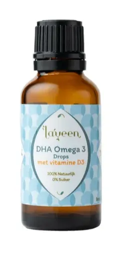 Laveen DHA Omega 3 Drops met Vitamine D (30 ml) - image 2