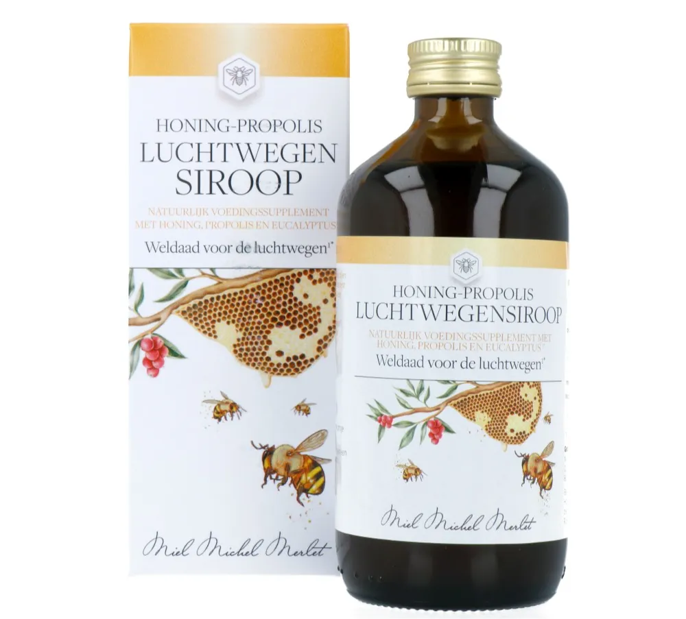 Michel Merlet Luchtwegen Siroop Honing-propolis (250 ml)
