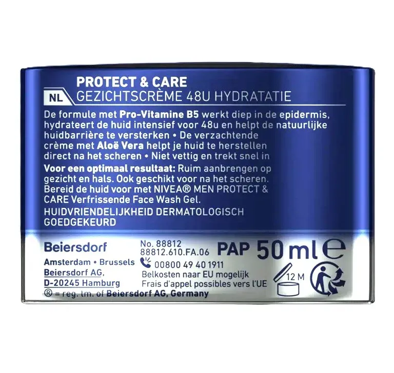 Nivea Men Protect & Care Gezichtscrème (50 ml) - image 2
