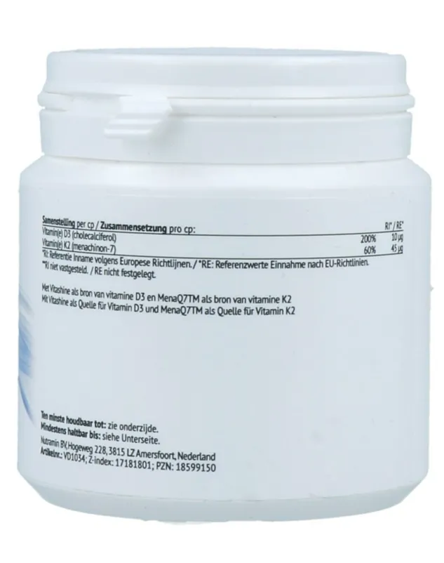 Nutramin Vitamine K2 & D3 Capsules (60 capsules)