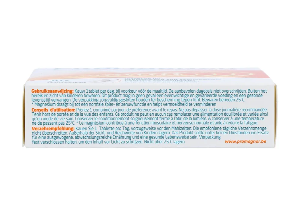 Promagnor Kauwtabletten (30 kauwtabletten) - image 3