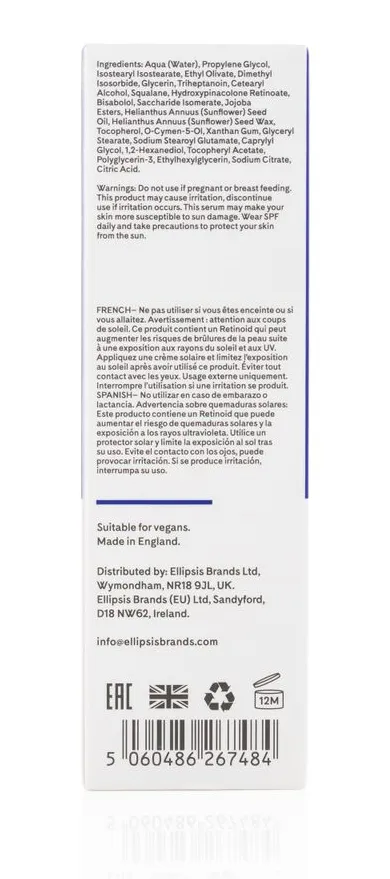 Q+A Retinol Facial Serum (30 ml) - image 3