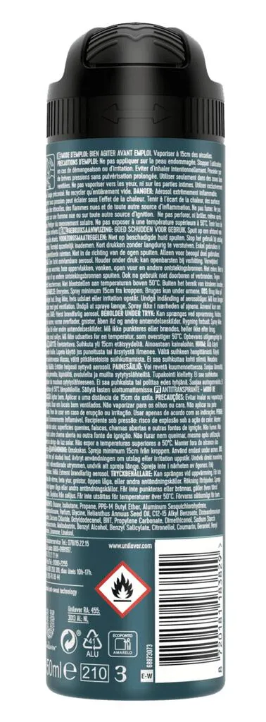 Rexona Men Marine Fresh Deodorant Spray (150 ml) - image 2