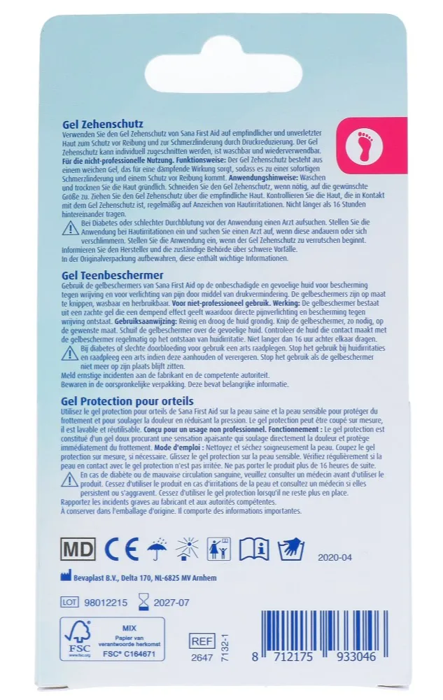 Sana First Aid Gel Teenbeschermer (1 stuk)
