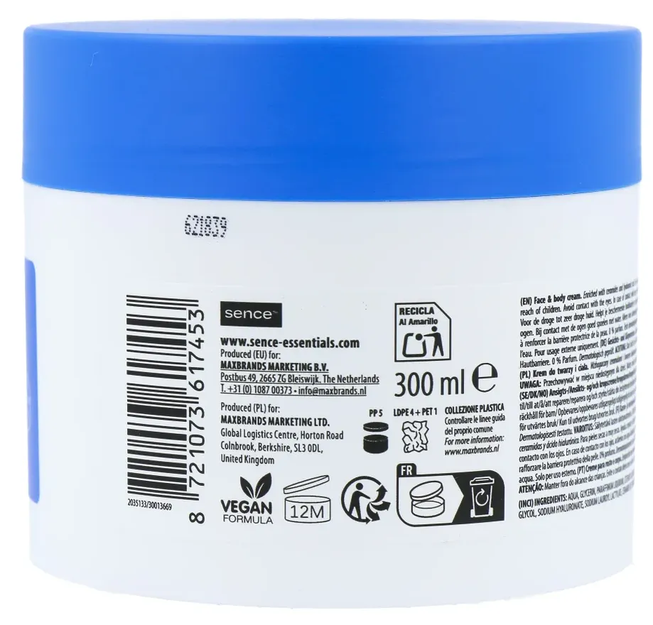 Sence Face & Body Cream (300 ml)