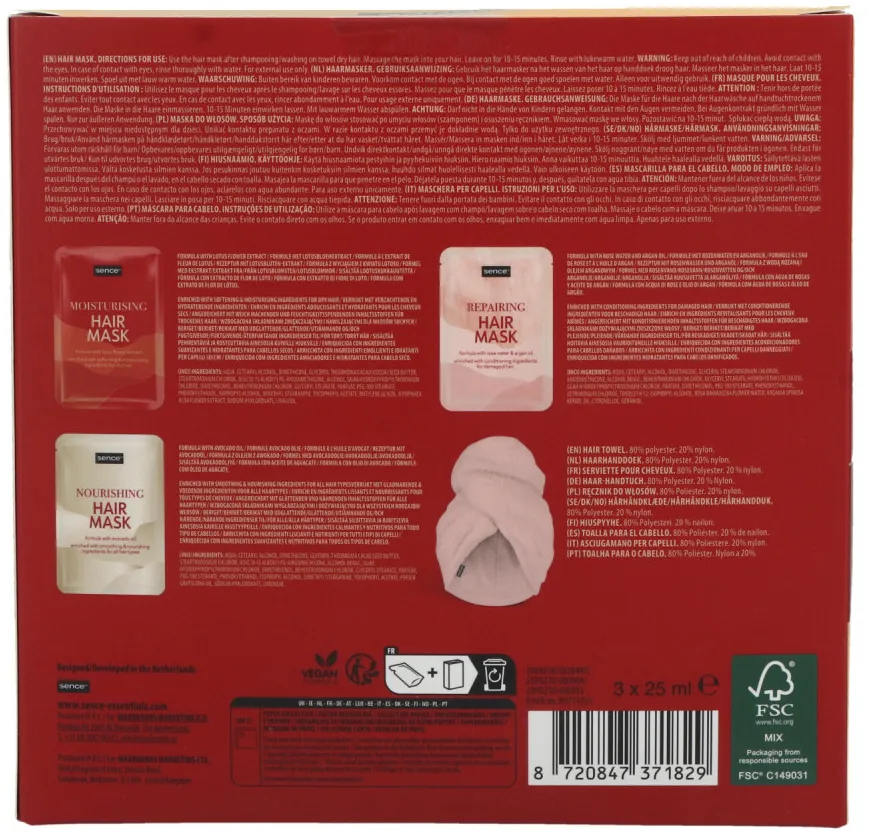 Sence Desert Dream Hair Mask Kit (1 stuk) - image 2