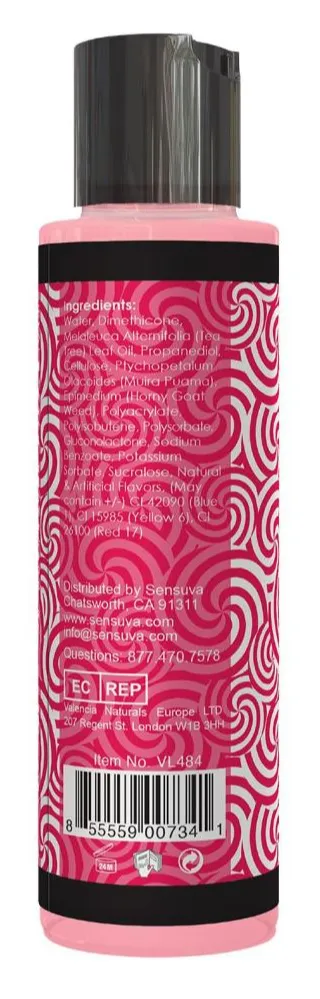 Sensuva Strawberry Hand Job Massage Gel (125 ml)