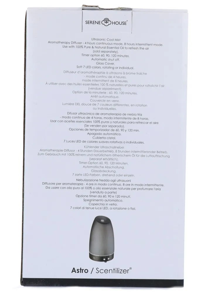 Serene House Serene Glazen Diffuser Astro Antraciet (1 stuk) - image 3