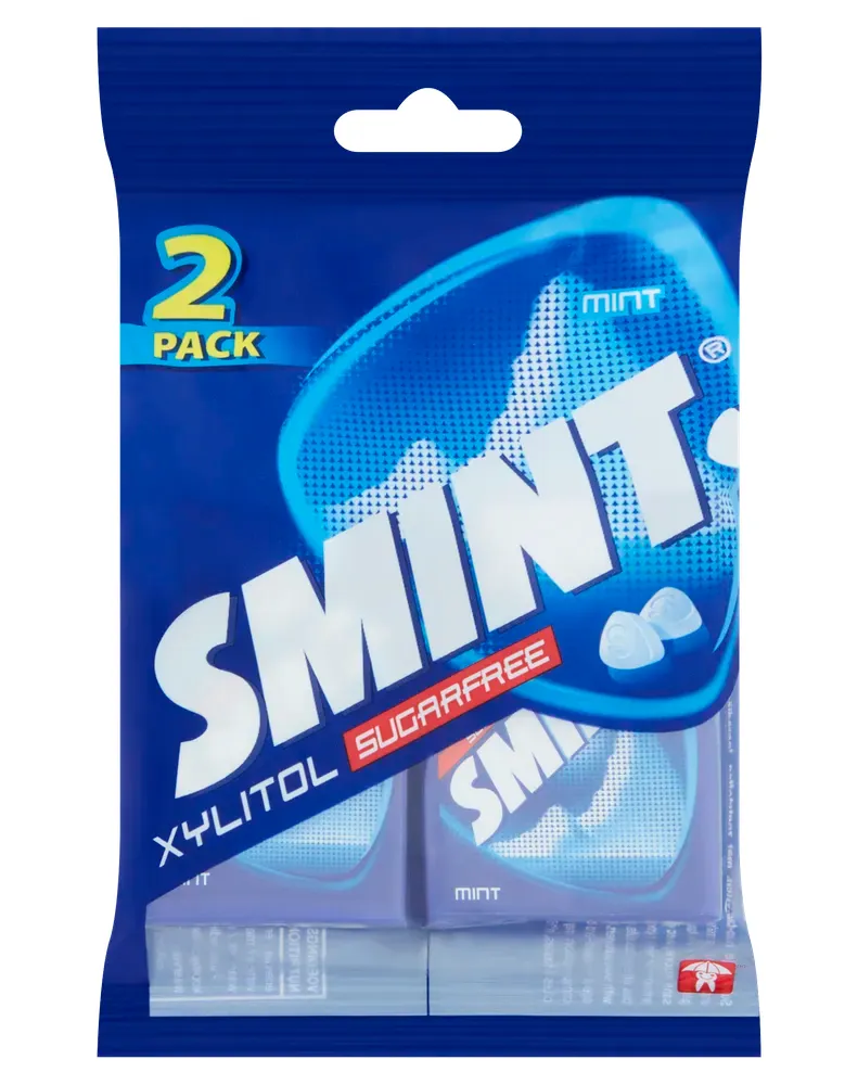 Smint Pepermunt Xylitol Suikervrij (2 stuks)