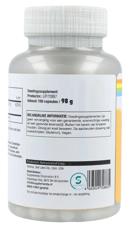 Solaray Vitamine C Liposomaal Capsules (100 stuks) - image 2