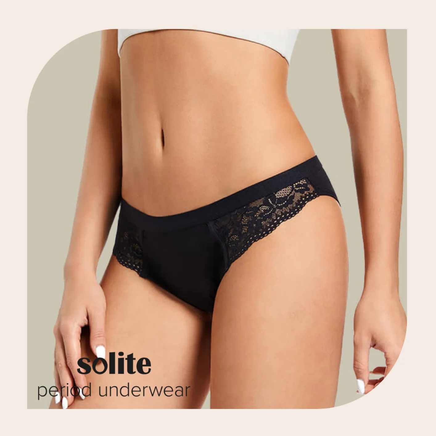 Solite Menstruatieondergoed Bikini Maat L (1 stuk) - image 6