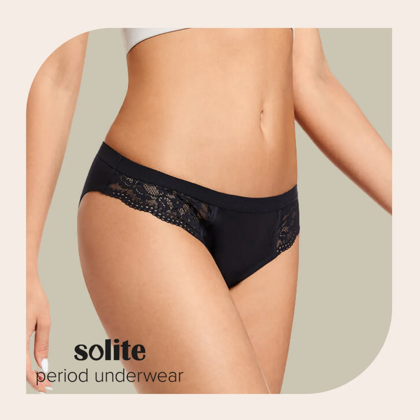 Solite Menstruatieondergoed Bikini Maat L (1 stuk) - image 7