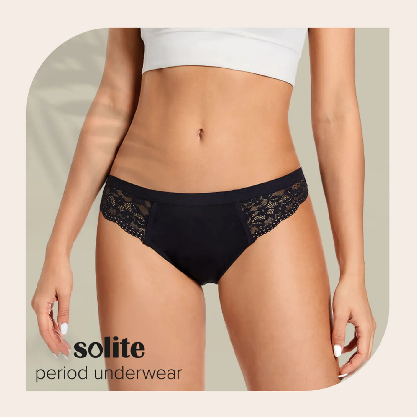 Solite Menstruatieondergoed Bikini Maat M (1 stuk) - image 8