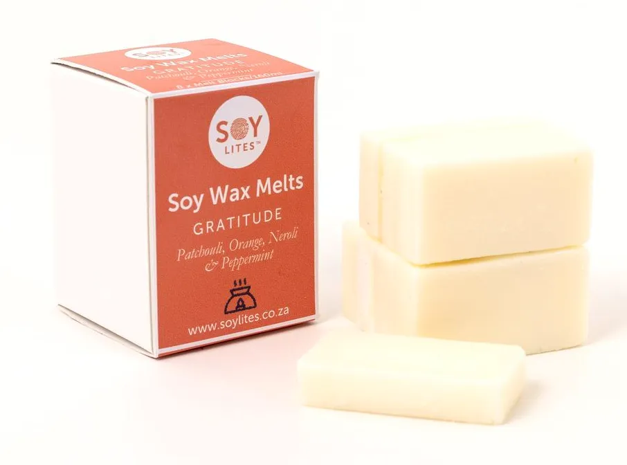 Soylites Soy Wax Melts Gratitude Patchouli Orange Neroli (8 stuks)