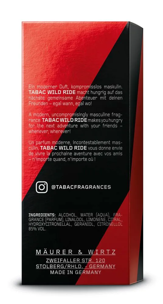 Tabac Wild Ride Eau De Toilette (75 ml) - image 2