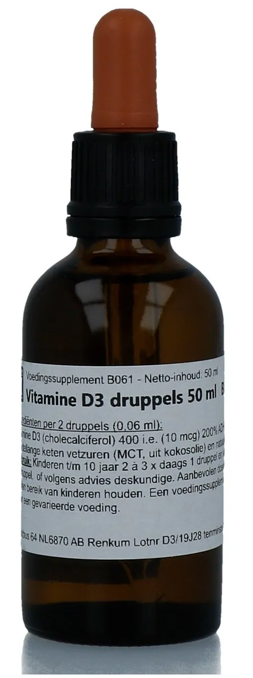 Verasupplements Vitamine D3 Druppels (50 ml)