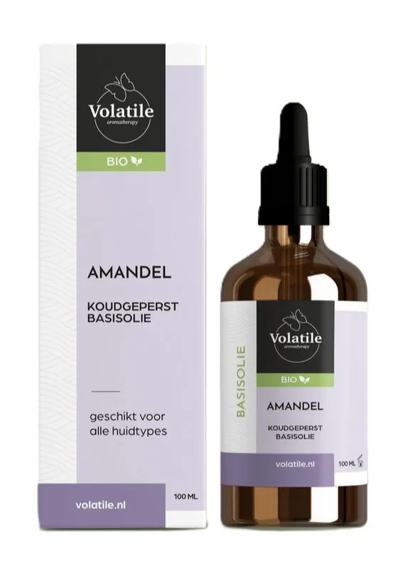 Volatile Amandel Koudgeperst Basisolie Bio (100 ml)