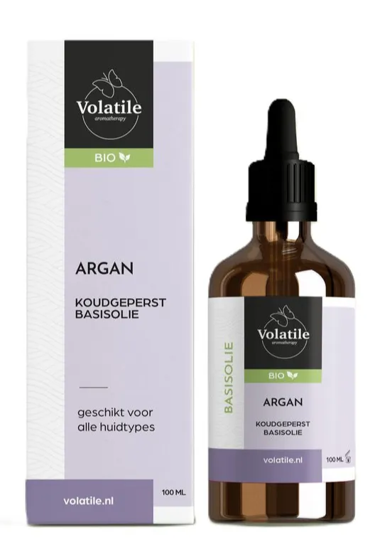 Volatile Argan Koudgeperst Basisolie Bio (100 ml)