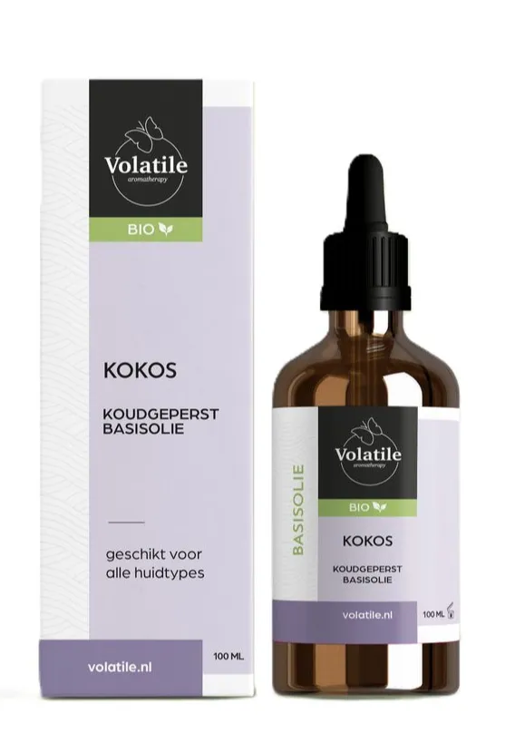 Volatile Kokos Koudgeperst Basisolie Bio (100 ml)