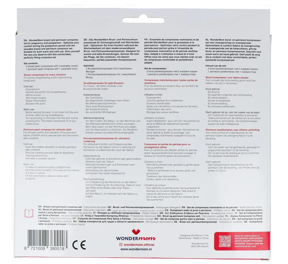 Wondermom Breast & Perineum Compress Set (1 stuk)