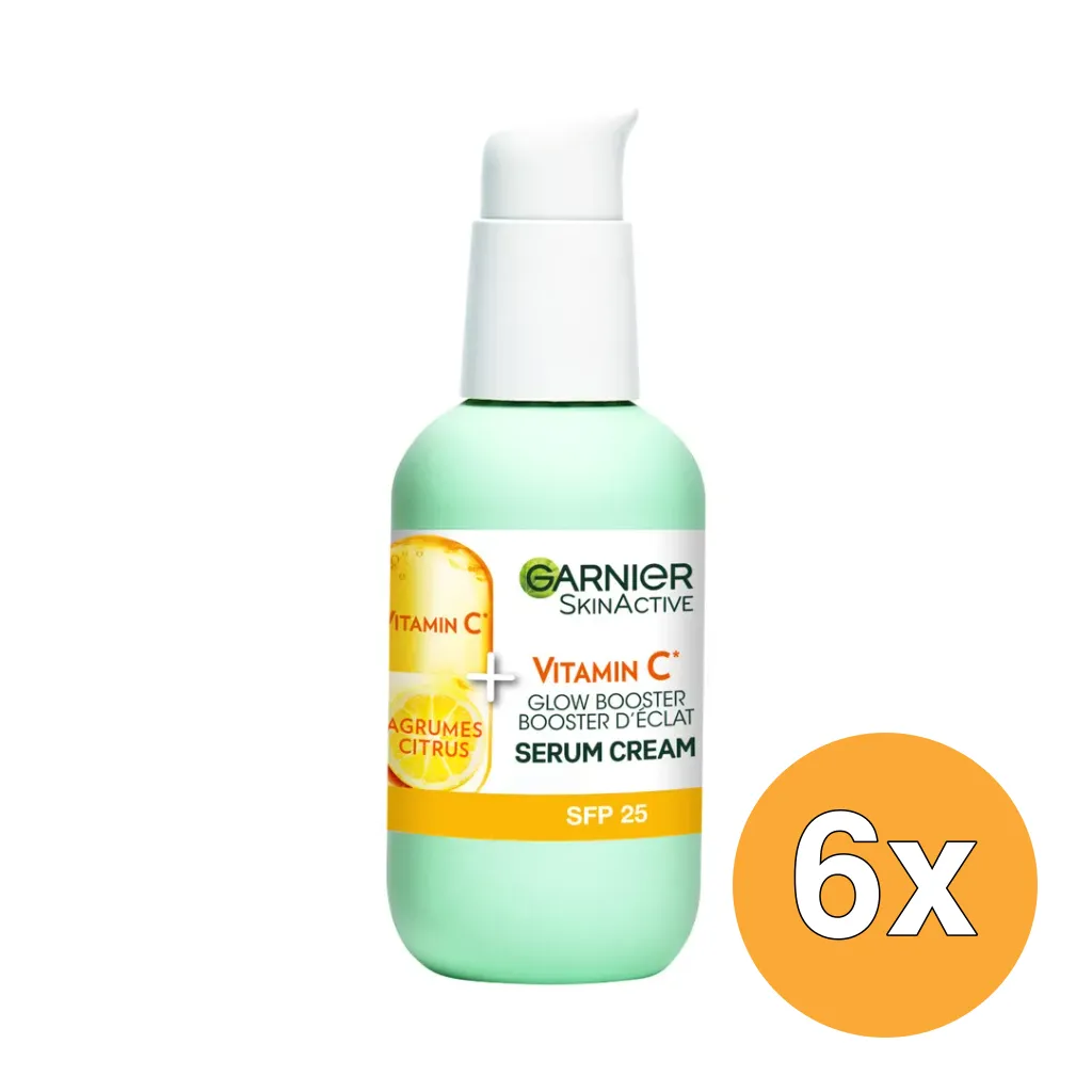 6x Garnier Skin Active Serum Creme Vitamine C (50 ml)