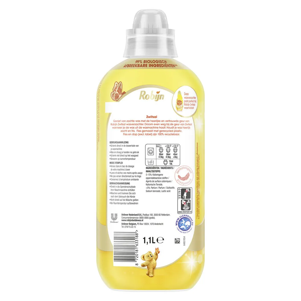 Robijn Wasverzachter Zwitsalgeur (1100 ml)