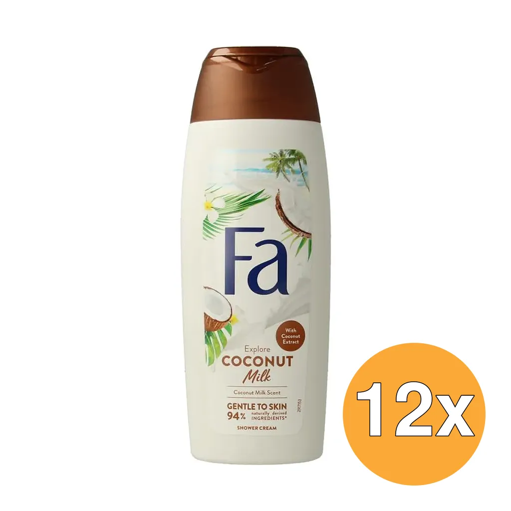 12x Fa Douche Coconut Milk (250 ml)