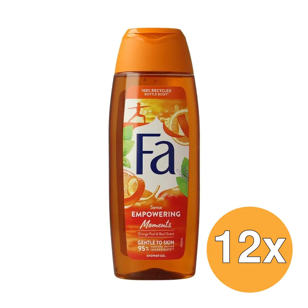 12x Fa Douchegel Empowering Moments (250 ml)
